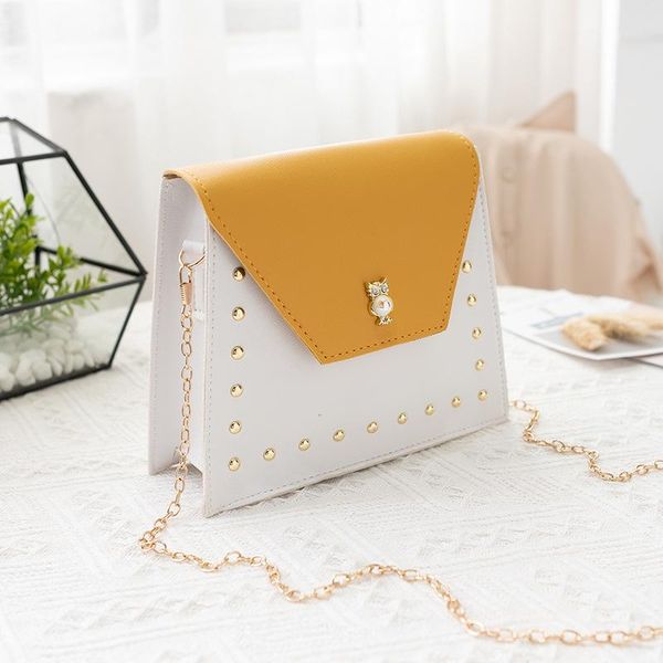 

duffel bags exquisite small bag girls diagonal chain shoulder 2021 square metal female