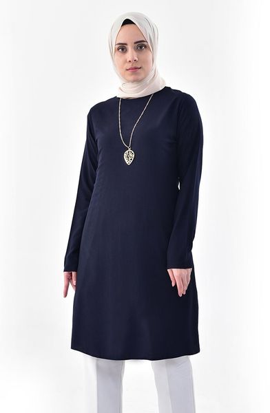 

women's blouses & shirts minahill navy blue tunic 3164-10, White