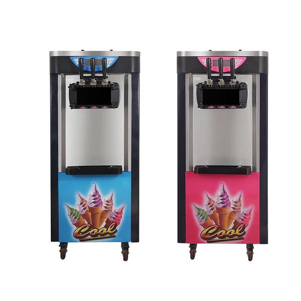 

ice cream making machine commercial for three flavors english operating system stainless steel