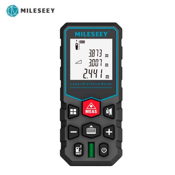 Mileseey X5 Model Lazer Rangefinder Aracı Lazer Mesafe Ölçer Ölçer Yüksekliği Ölçüm Enstrüman Lazer Mesafe Ölçer 210719