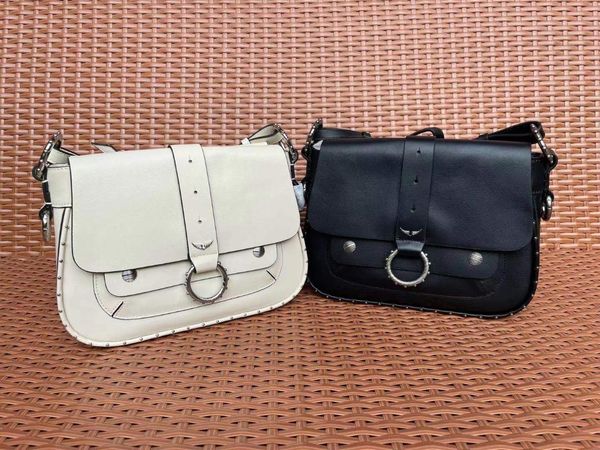 

cosmetic bags & cases women's zipper decoration mini bag wings circle genuine leather chain 2021 fashion solid color handbag