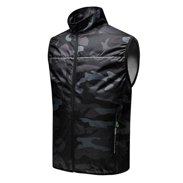 

men's vests summer cooling hiking vest with fan fishing cycling high-temperature work breathable men quick outdoors womeny, Black;white
