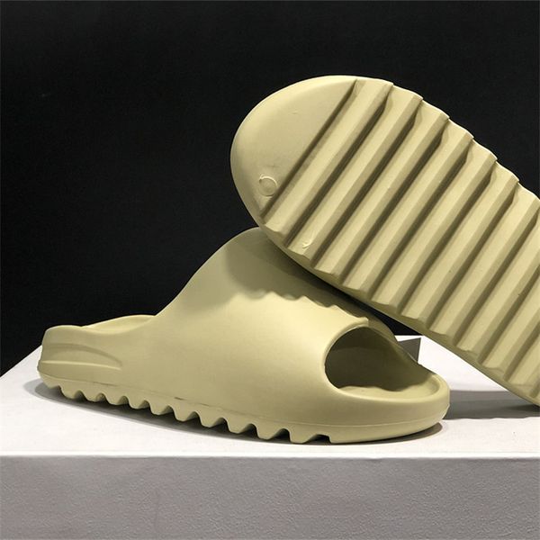 

yeesy slide bone black green fashion sports slippers white khaki men women indoor outdoor sandal basketball shoes football sneakers size 35-