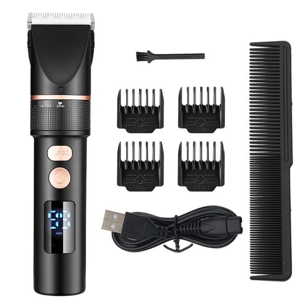 

hair clippers barber clipper professional electric trimmer rechargeable cordless beard salon cutting machine