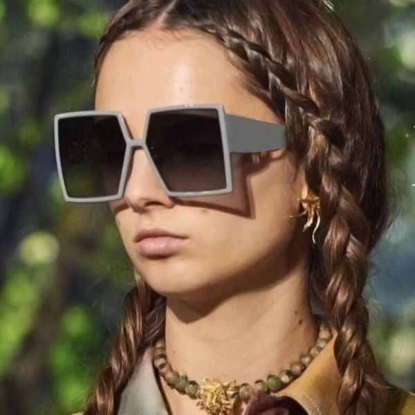 

sunglasses woenfel square oversized women sun glasses designer vintage retro classic big frame female eyeglasses, White;black