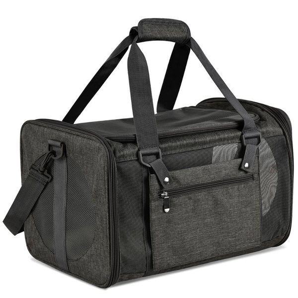 

dog car seat covers carrier portable backpack breathable cat cage small travel bag airplane approved pet bags handbag foldable carriers