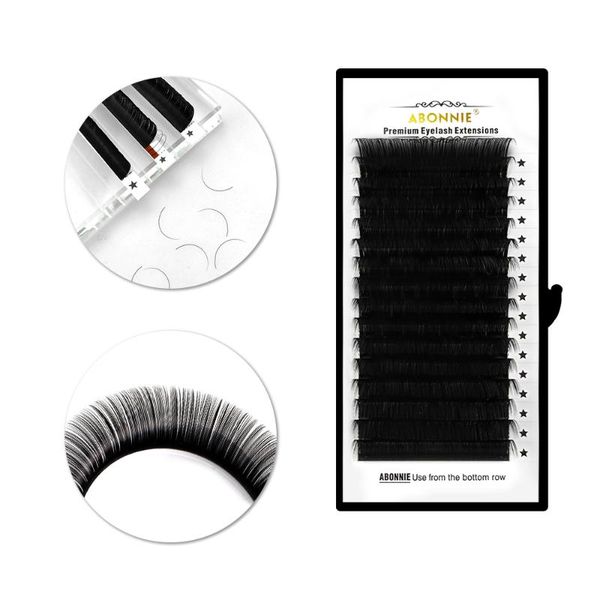 

false eyelashes 16rows classic individual eyelash extensions primium single lashes extension mega volume tray