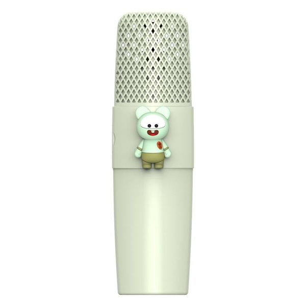

children mini kids microphone cartoon k9 handheld karaoke mobile phone wireless bluetooth microphone