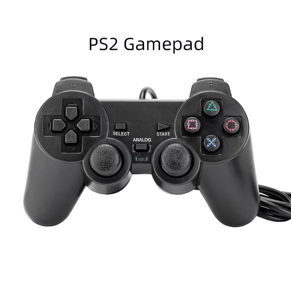 

game controllers & joysticks ps2 vibration gamepad wired single p2