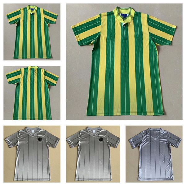 

new castle jersey 1984 1985 1988 1989 retro vintage soccer jerseys classic football shirts 84 85 88 89 home away gray, Black;yellow