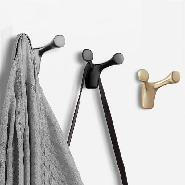 

hooks & rails wall-mounted clothes hook cow horn bathroom coat bedroom robe living room home accessories