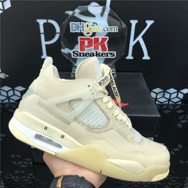 

2020 new arrival wholesale jumpman 4 4s white cement cactus jack men womens basketball shoes neon court purple bred mens trainers sports sne