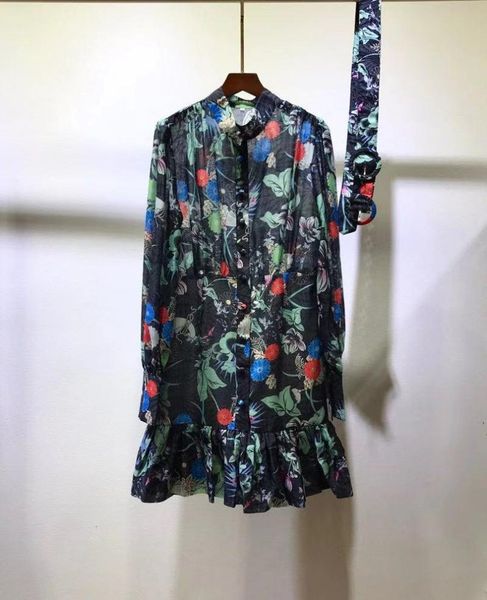 

casual dresses wb11326 fashion women 2021 spring dress luxury european design party style, Black;gray