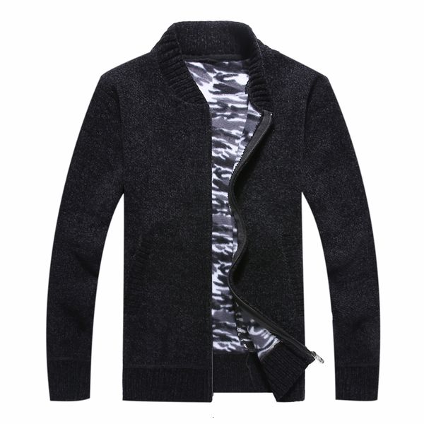 

2021 new autumn winter men's sweatercoat faux fur wool sweater jackets men knitted thick coat warm casual knitwear clothing 7ang, White;black