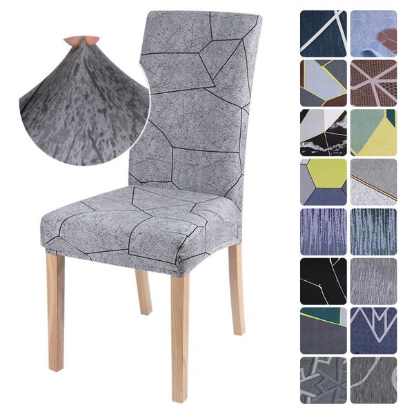 

elastic stretch dining chair cover removable slipcovers protector anti-dust furniture decor for wedding banquet party 1/2/4/6pcs
