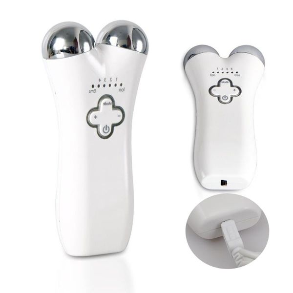 

electric massagers facial wrinkle lines eye blcak circle removal skin bio microcurrent rejuvenation massager white
