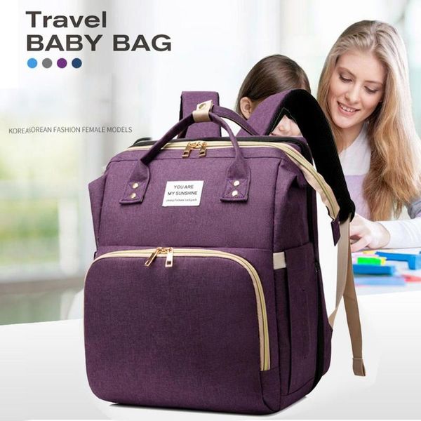 

diaper bags bag mommy for babies baby nappy backpack mom traveling large capacity luxury changing travel beds