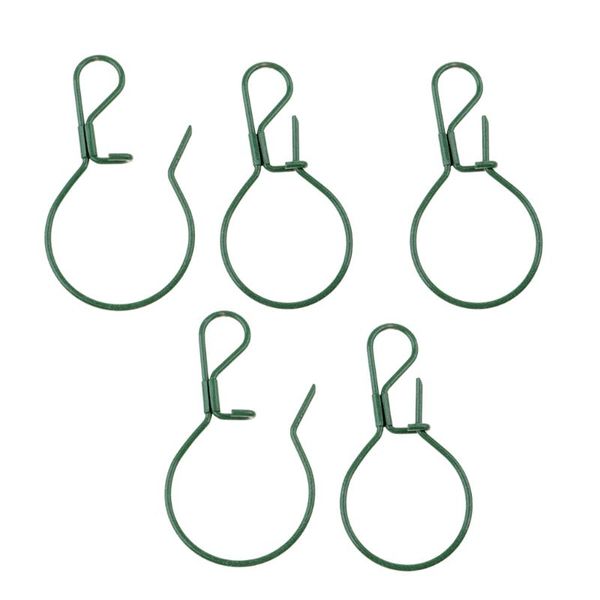 

5pcs steel fishing lock buckle backpack hanging hook clip keychain