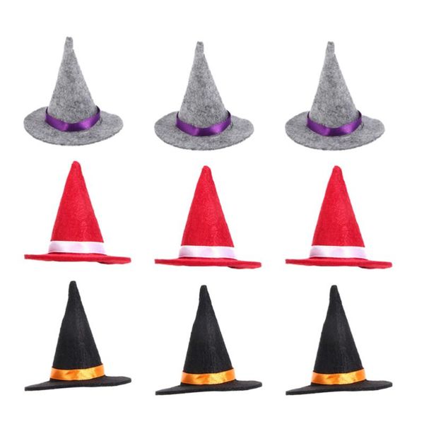 

party hats 9pcs mini felt witch bottle covers er hat