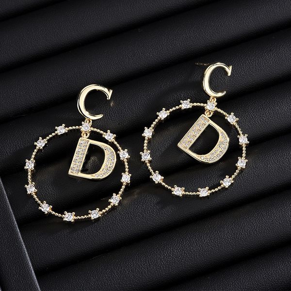 

75% off factory store jewelry diamond round alternative geometric gold earrings online sale, Golden