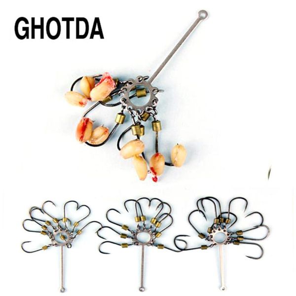 

fishing hooks explosion with 9 sharp small tackle jig carp hook