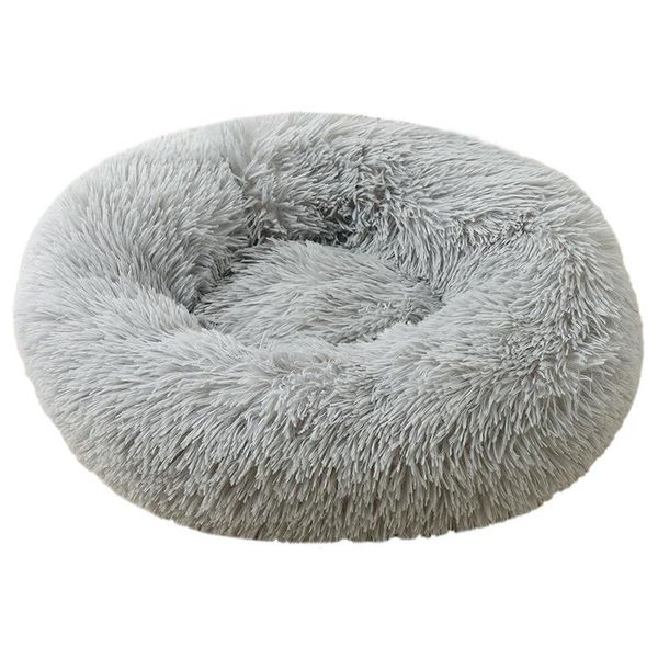 

big pet kennel fuzzy round plush cat bed for brazil
