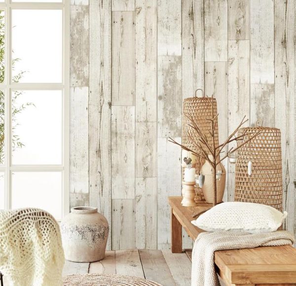 

wallpapers wallpaper 3d waterproof thicken wood panel for walls self adhesive contact paper el library bedroom living room
