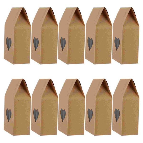 

gift wrap 25pcs cake packing box portable dessert kraft paper storage