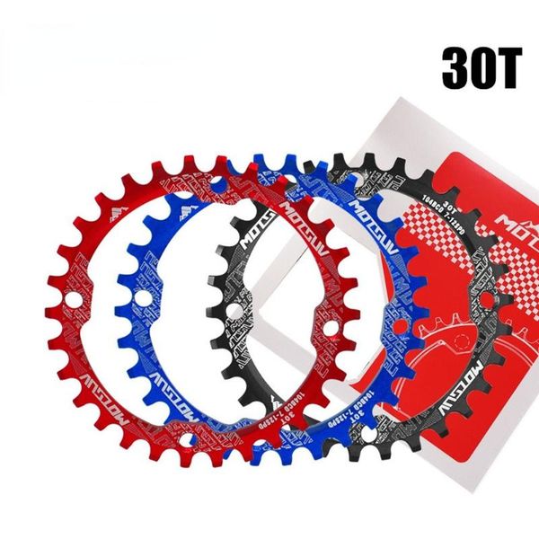 

bike heels & chainwheels 104bcd mtb road chainring round narrow wide chain ring 30t aluminum alloy cycling crankset tooth plate parts a