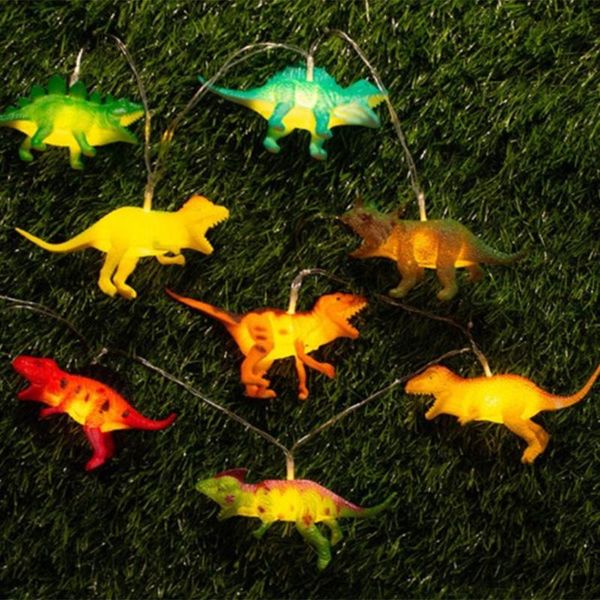 

strings atmosphere 10 led dinosaur string light for kids christmas fairy lights children's room garland children gift