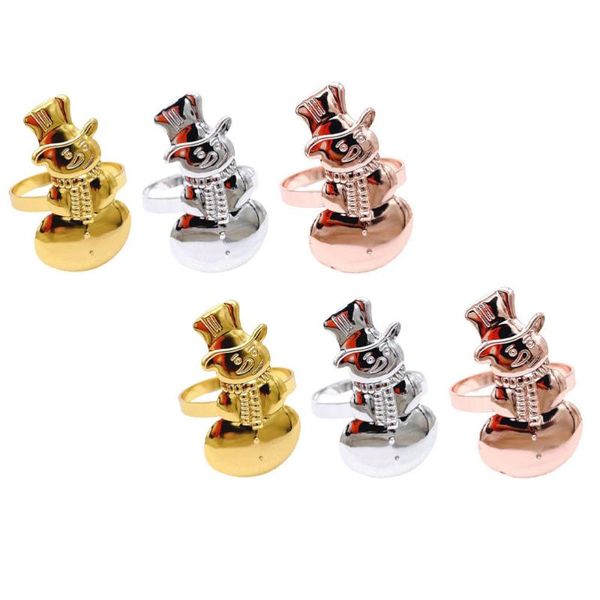 

napkin rings 6pcs christmas ring adorable buckle lovely table decor for