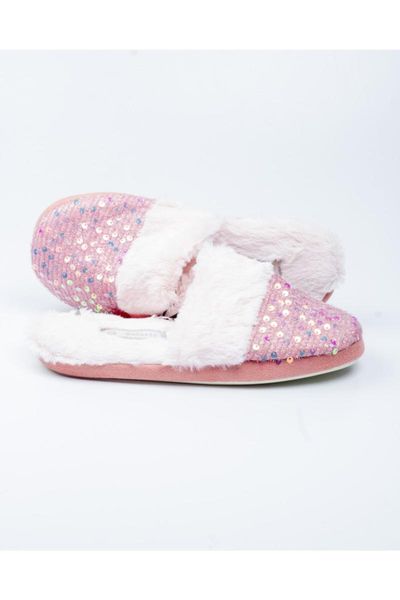 

slippers 600174 pink home intra- women pembe-39, Black