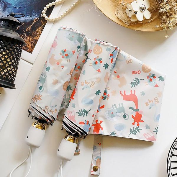 

umbrellas rain women clear umbrella cute colorful foldable mini summer trong windproof garden sombrilla jardin gear eb50ys