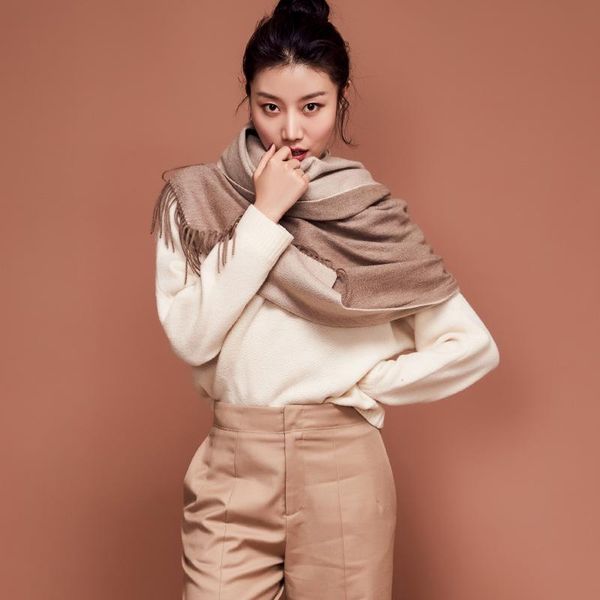 

scarves women purse soft and warm winter large fashion wraps, Blue;gray