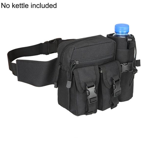 

outdoor bags practical waist bag tactical pack pouch with water bottle holder waterproof 800d nylon belt bum