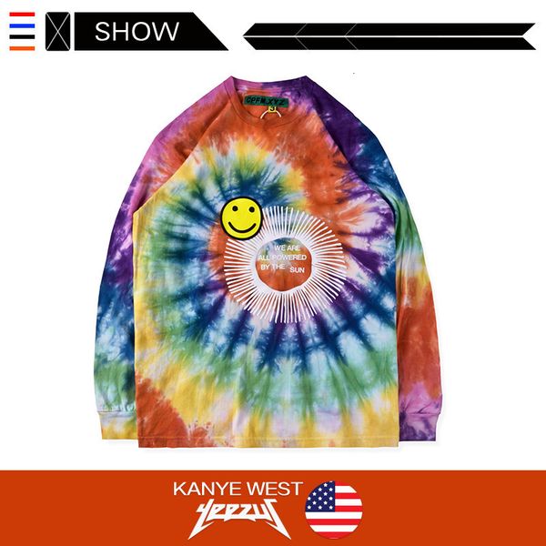 

fido long sleeve t-shirt cpfm.xyz three dimensional embossed printing long sleeve with smile face foam, White;black