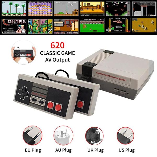 

portable game players super classic children gaming mini tv 8 bit family gamepad video handheld console