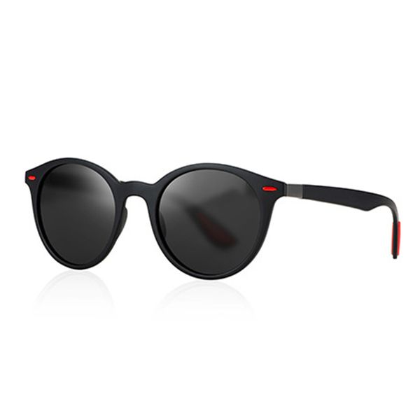 

alikiai men women classic retro rivet polarized sunglasses lighter design oval frame uv400 protection de sol