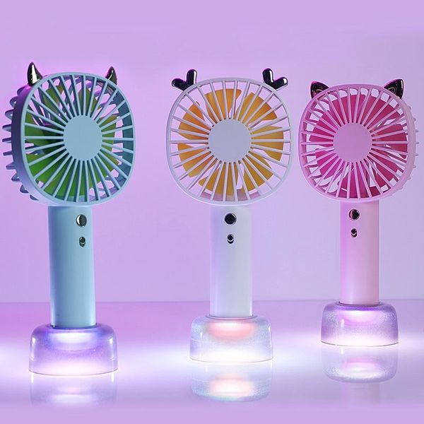 

electric fans handheld small fan desksilent portable usb charging base