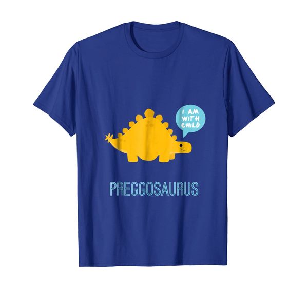

Preggosaurus - Funny Mom Pregnant Dinosaur T-Shirt, Mainly pictures