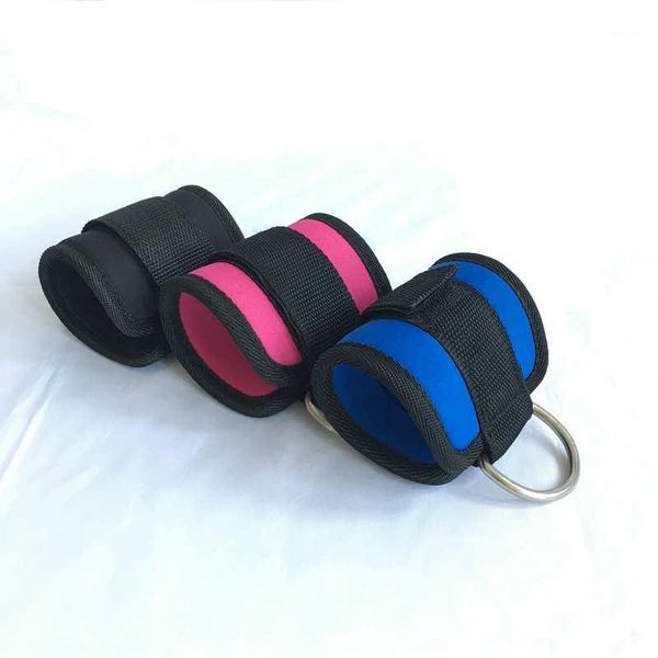 

resistance bands 1pc fitness adjustable ankle strap d-ring foot support protector gym legs pullery with buckle sports feet guard1