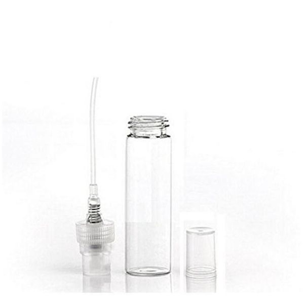 

l 5ml 10ml clear glass spray bottle refillable perfume bottles sample vial cosmetic atomizers spray jllozs insyard