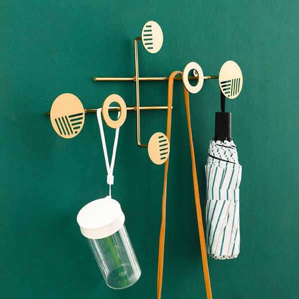 

hooks & rails nodic coat rack wall mounted iron hanger key holder home decor clothes storage hook hangers for entryway bathroom