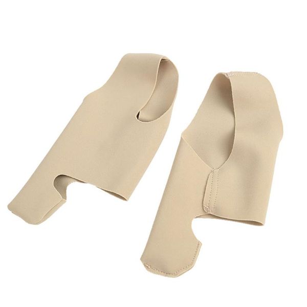 

pair foot care super-thin toe separator belts bandage men women breathable pain relief hallux cover reusable valgus correction ankle support, Blue;black