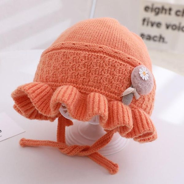 

caps & hats 50cm simple beanie knitted hat warm winter personality for leisure outing shopping outdoor travel 2-6 years old, Yellow