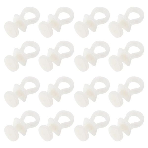

other home decor 1 set 100pcs silent curtain wheels track rollers (beige)