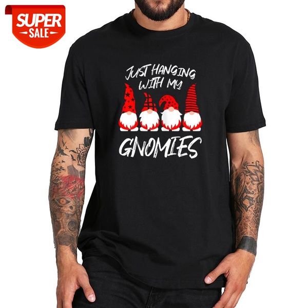 

Funny Elves Christmas Gnomies Matching Family Pajama Costume T Shirt 100% Cotton Soft High Quality Tee Tops #YR74, White;black