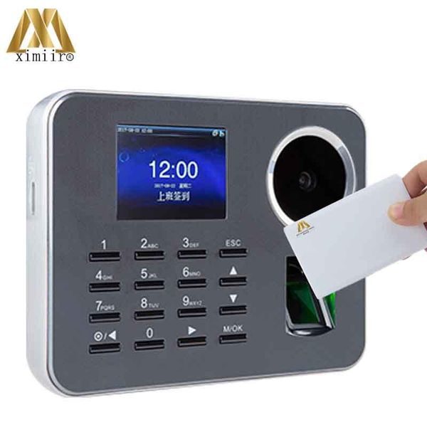 

iclock360-p palm+ fingerprint 13.56mhz mf card recorder time attendance device