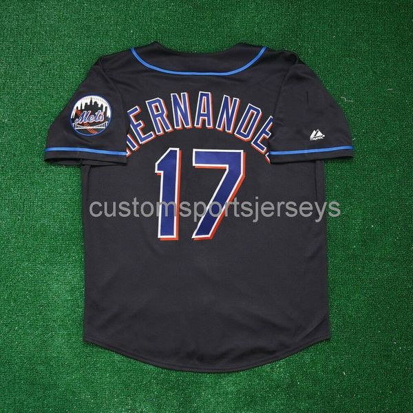 

men women youth embroidery keith hernandez black jersey all sizes