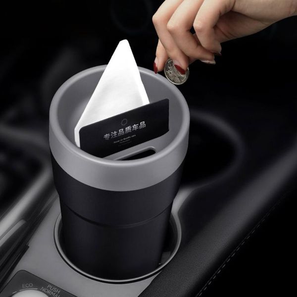 

other interior accessories 4 in 1 car trash can multifunctional bucket storage box tube tissue supplies
